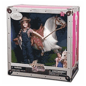 Hannah Montana doll and horse toy